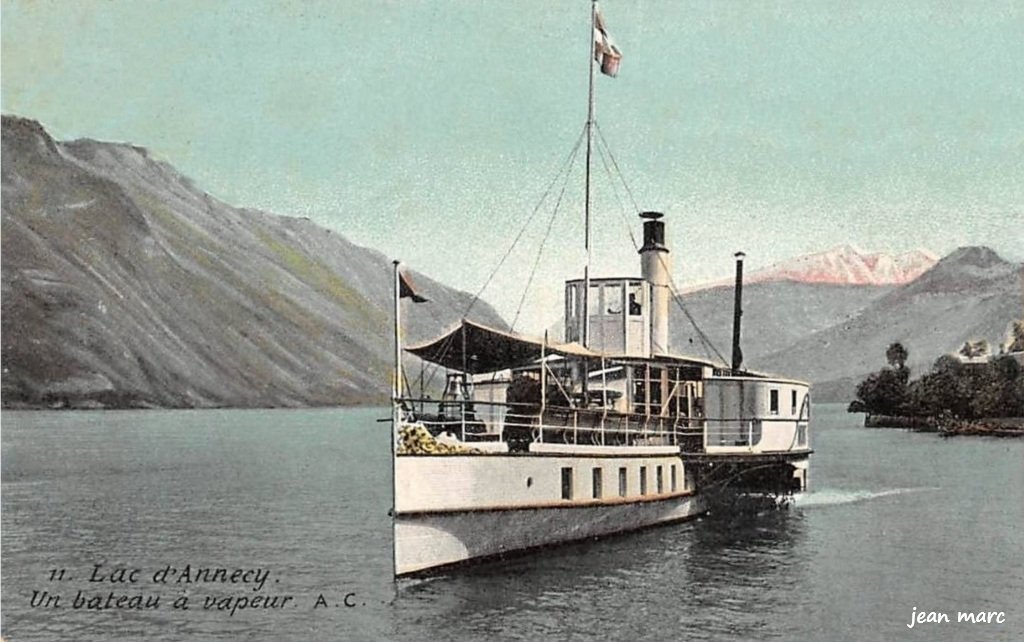 Lac d'Annecy - Un Bateau à Vapeur.jpg