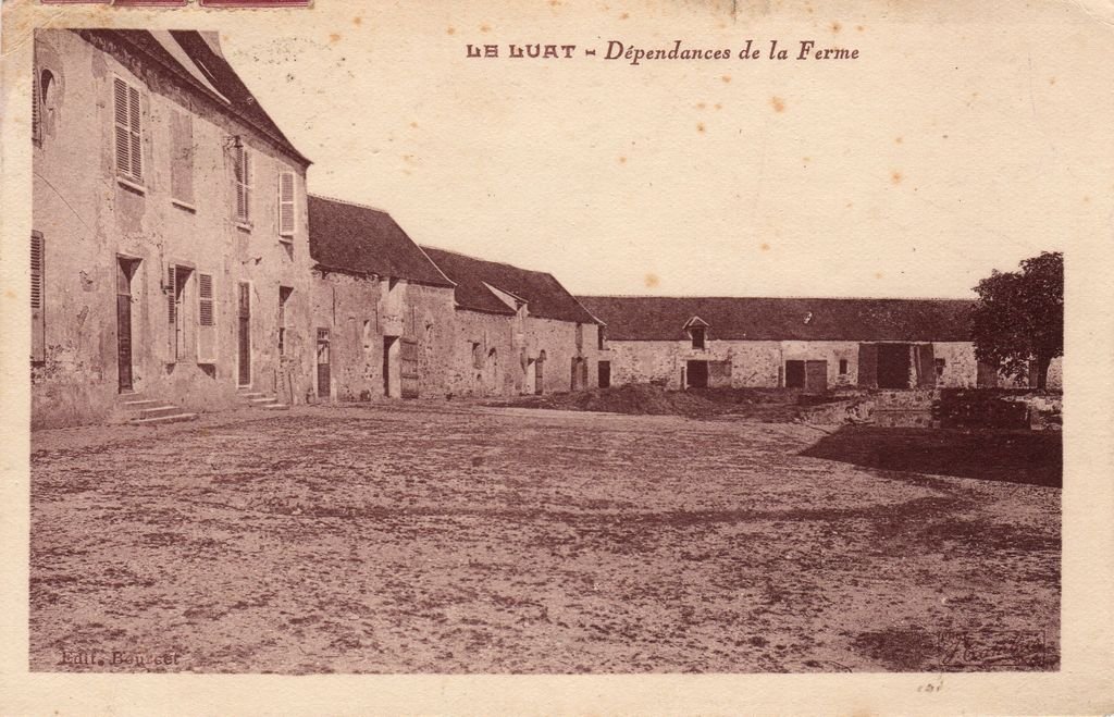 60 - FRESNOY-LE-LUAT - Le Luat - Dépendances de la Ferme - Coll. J. Rusak - Edit. Bourcet - 0'-09-22.jpg