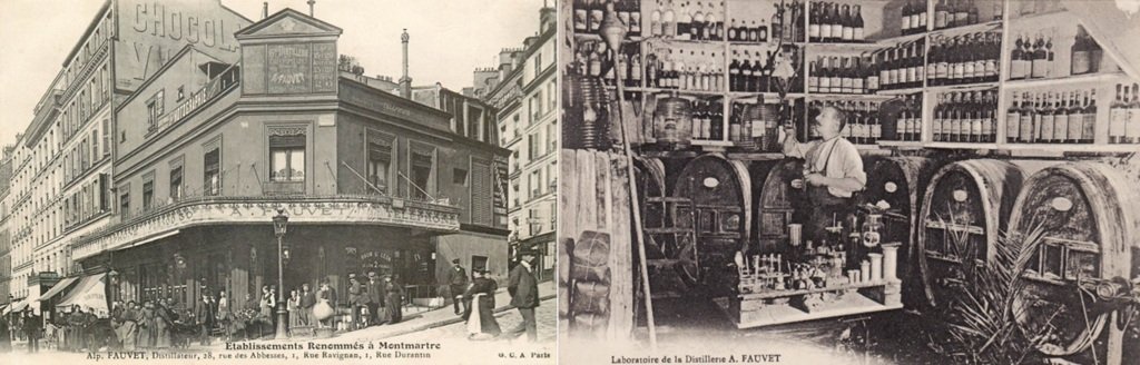 Abbesses Ravignan Bouquet de Montmartre Alphonse Fauvet distillateur.jpg
