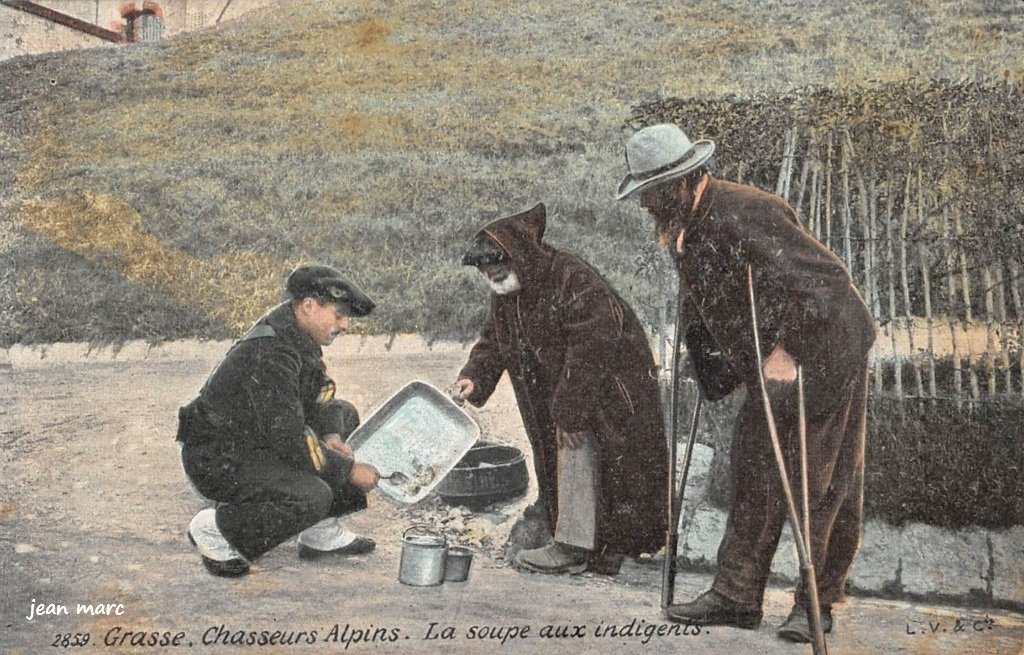 Grasse - Chasseurs Alpins - La Soupe aux indigents.jpg