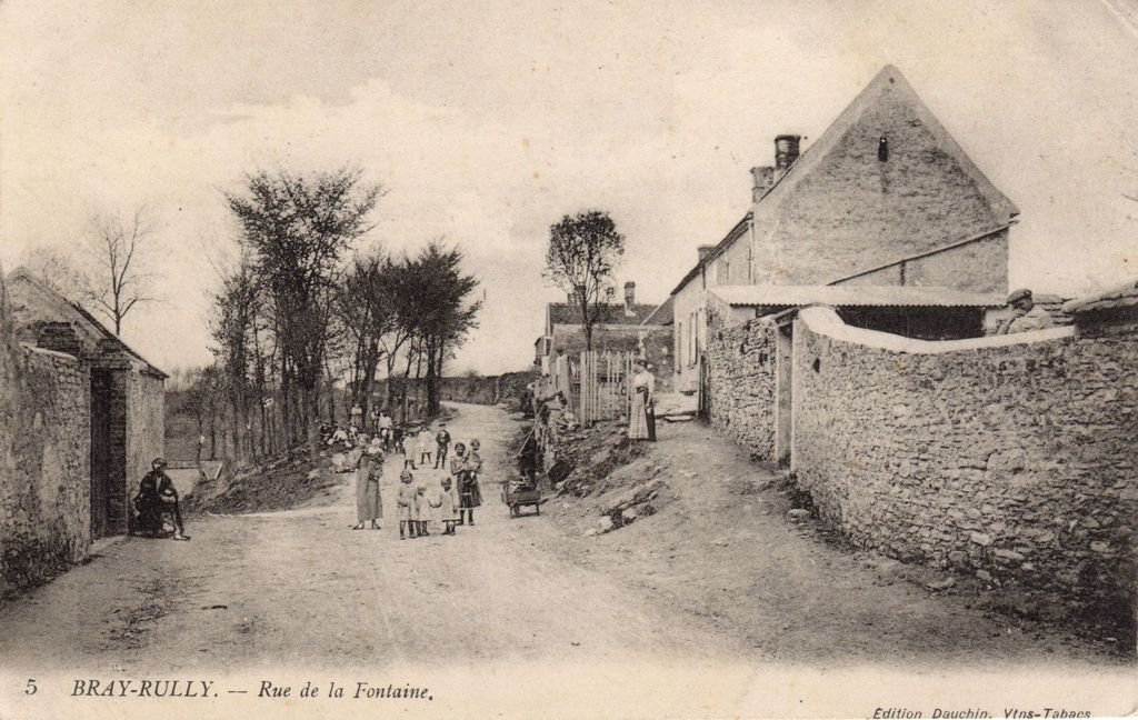 60 - BRAY-RULLY - 5 - Rue de la Fontaine - Edition Dauchin - 17-08-25.jpg