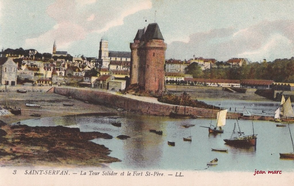 Saint-Servan - La Tour Solidor et le Fort Saint-Père.jpg
