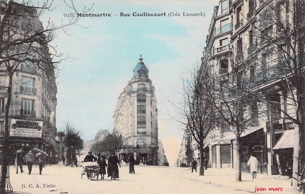 Paris XVIIIe - Rue Caulincourt (sic) (Coin Lamarck).jpg