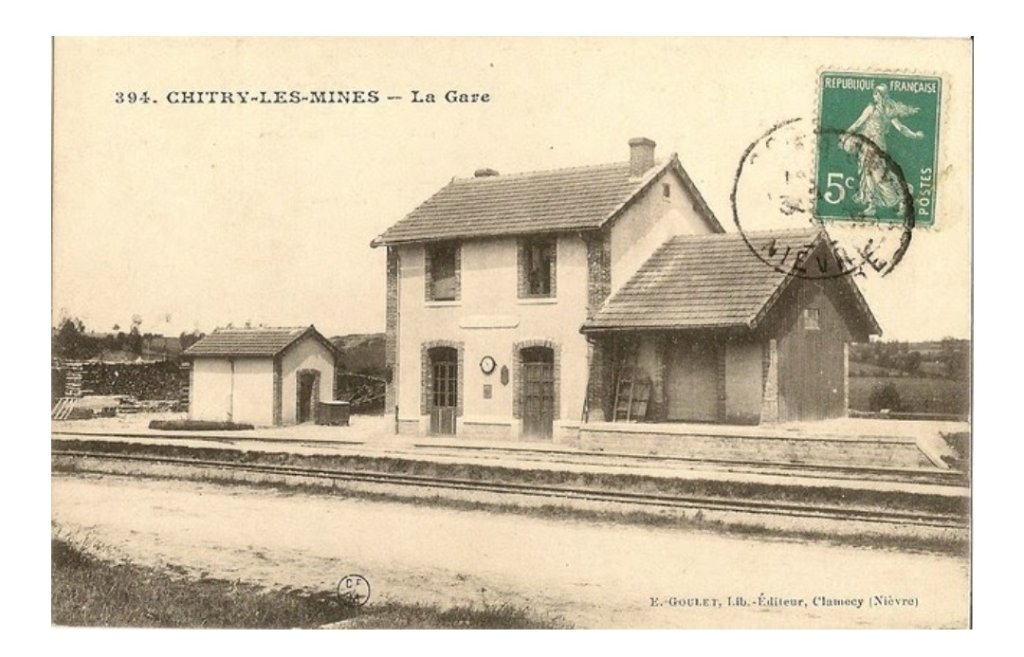 La gare de Chitry - Chaumot