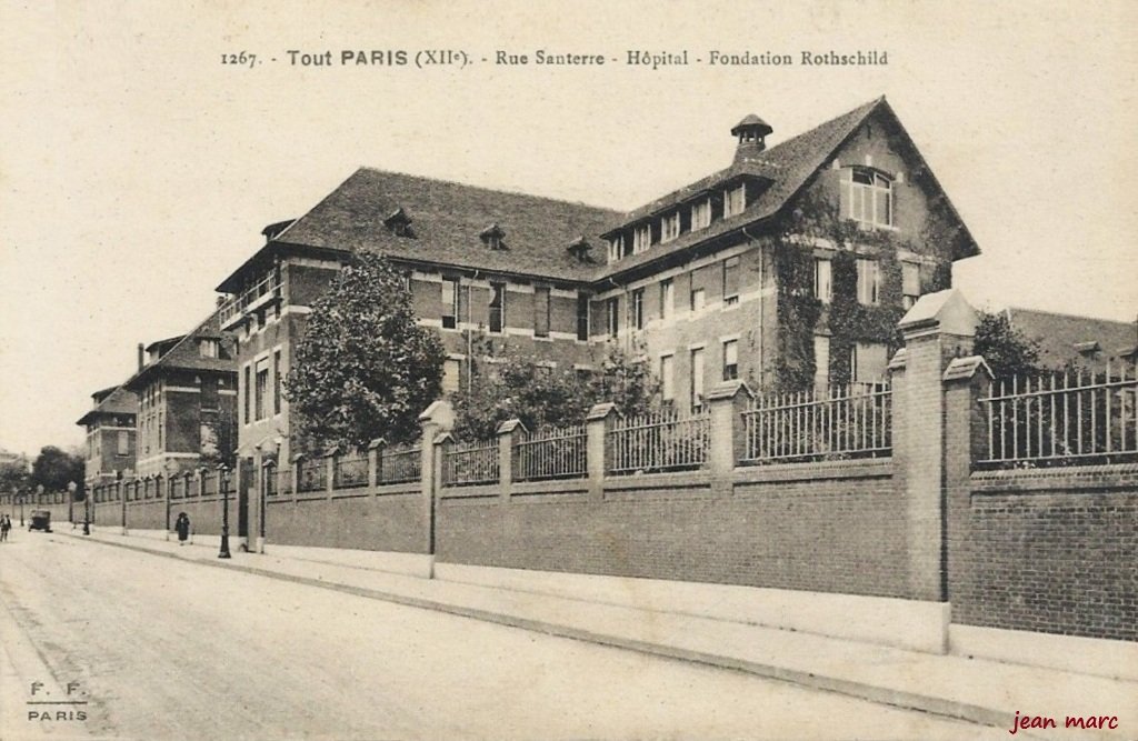 Paris XIIe - Rue Santerre - Hôpital - Fondation Rothschild.jpg