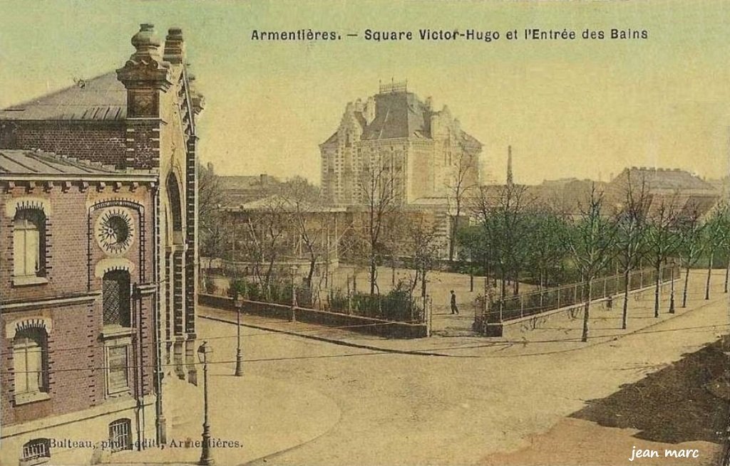 Armentières - Square Victor Hugo et l'Entrée des Bains.jpg