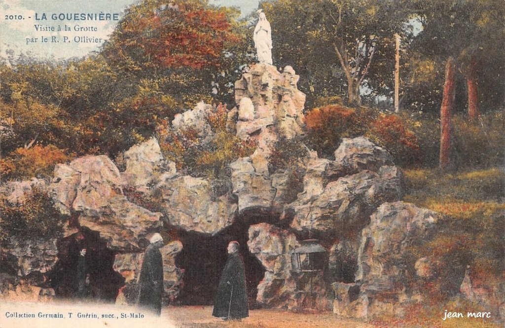 La Gouesnière – Visite à la Grotte par le R.P. Ollivier.jpg