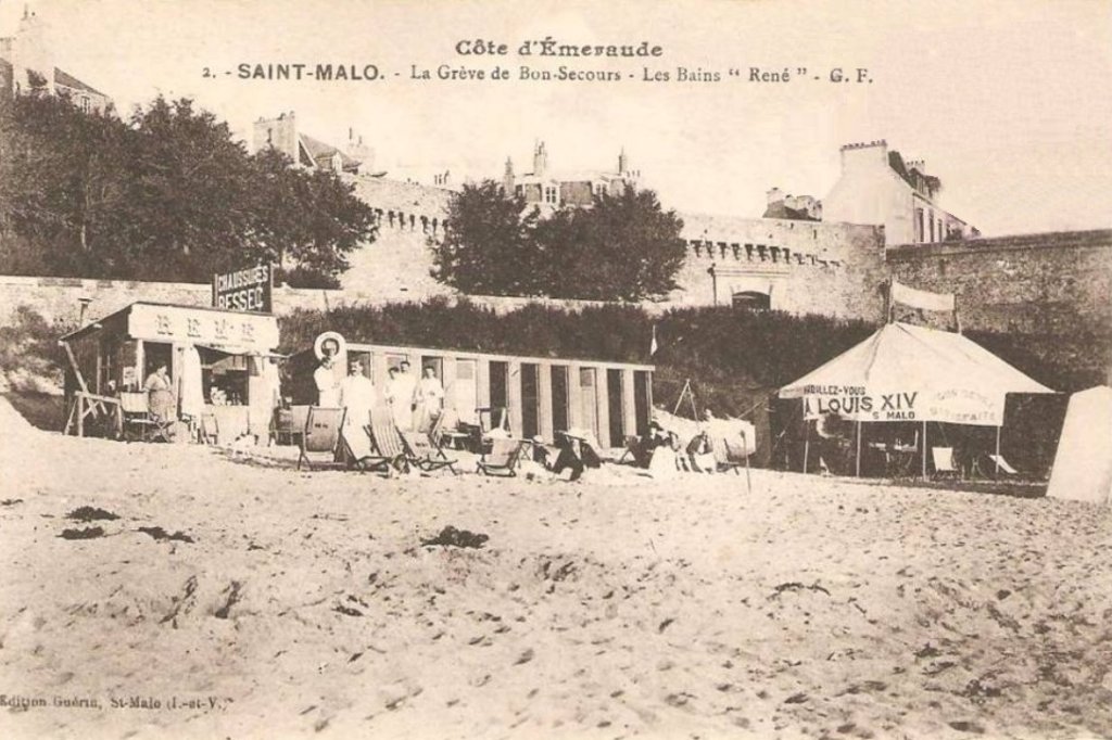 Saint-Malo - La Grève de Bon Secours - Les Bains René.jpg