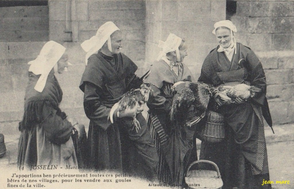 Josselin - Marchandes de Poulets.jpg