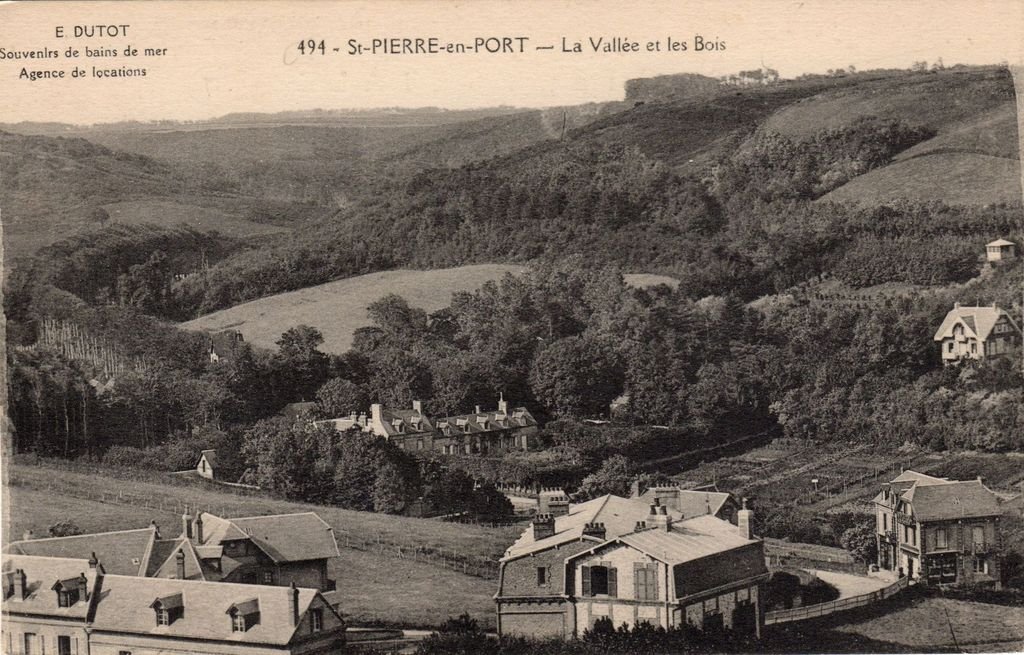 76 - ST PIERRE-EN-PORT - 494 - La Vallée et les Bois - E. DUTOT Souvenirs de bains de.. -  20-09-25.jpg