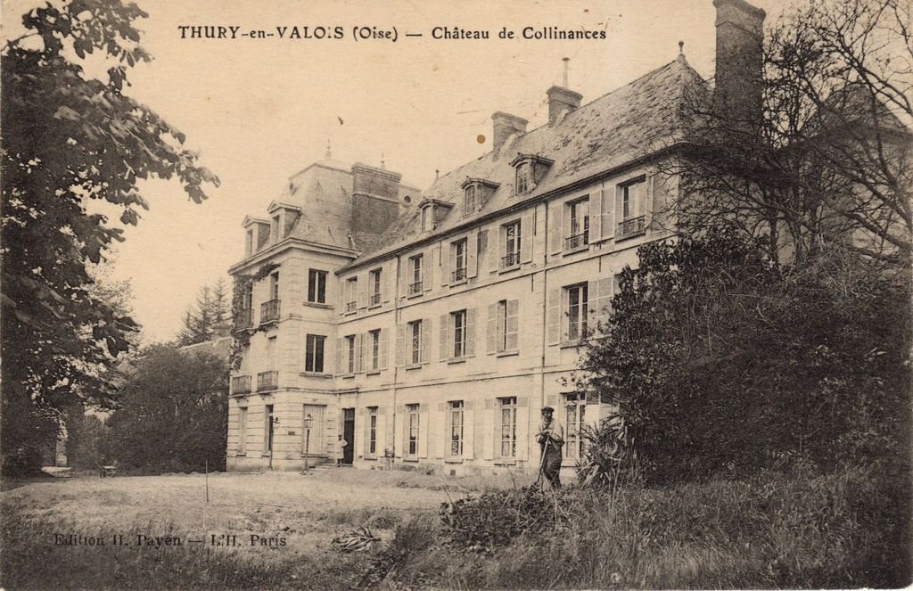 60 - THURY-EN-VALOIS - Château de Collinances - Edition H.  Payen - 06-10-25.jpg