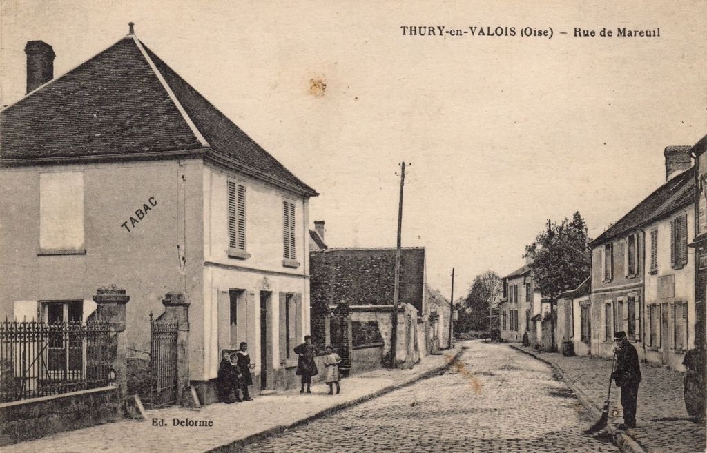 60 - THURY-EN-VALOIS - Rue de Mareuil - Ed.. Delorme - 17-10-25.jpg
