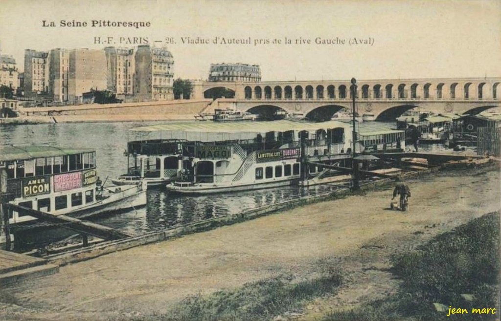 Issy - Viaduc d'Auteuil pris de la rive gauche HF 26 (Quai d'Issy).jpg