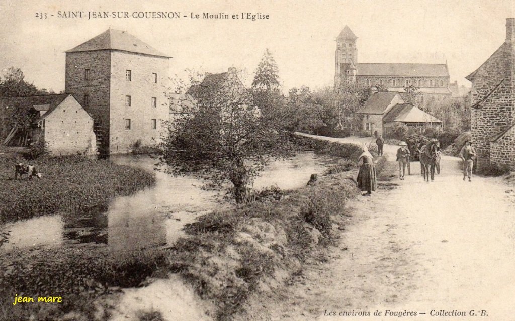 Saint-Jean-sur-Couesnon - Le Moulin et l'Église.jpg