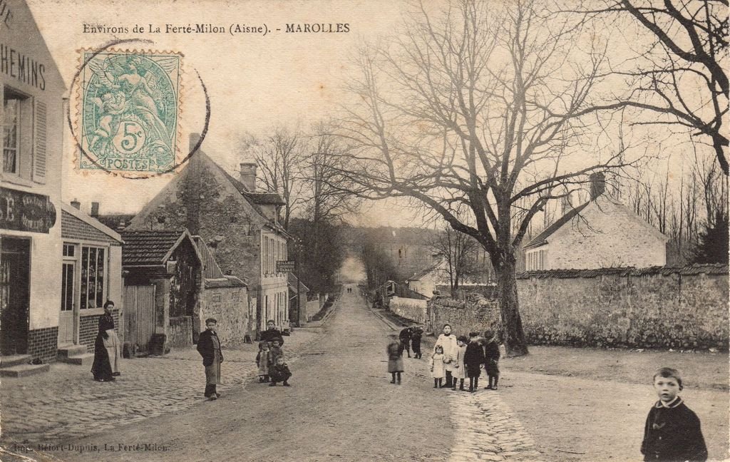 60 - MAROLLES - Environs  de la Ferté-Milon - Grande Rue - Imp. Béfort-Dupuis - 03-11-25.jpg