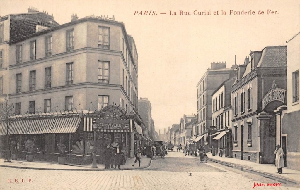Paris XIXe - La Rue Curial et la Fonderie de Fer.jpg