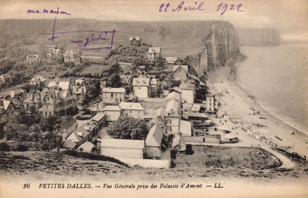 76 - LES PETITES DALLES - 26 - Vue Générale prise des Fal.... - LL - 19-11-25.jpg