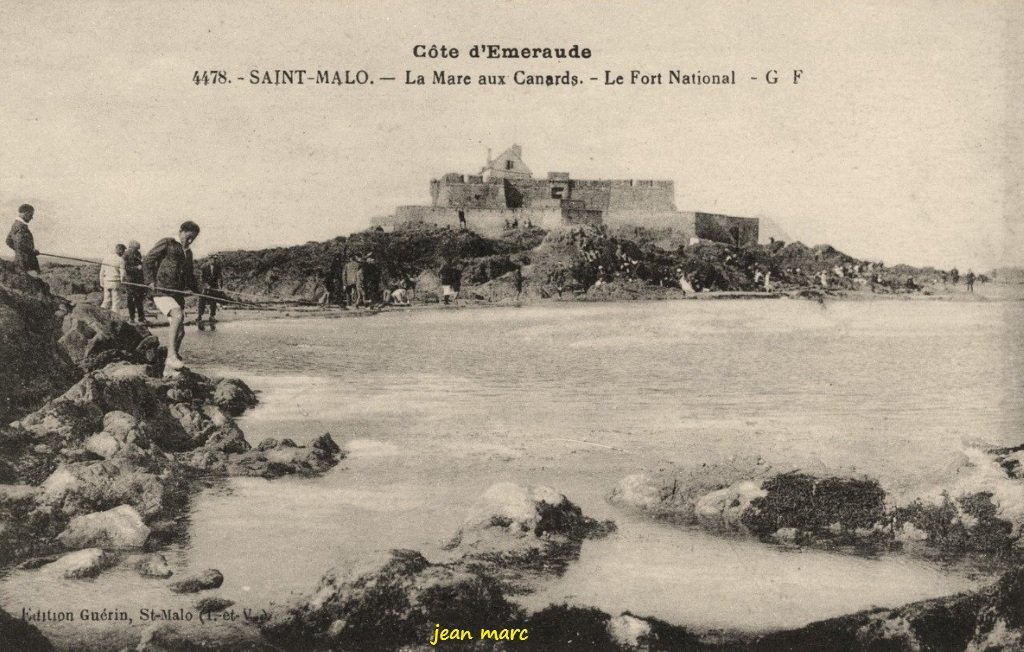 Saint-Malo – La Mare aux Canards – Le Fort National.jpg