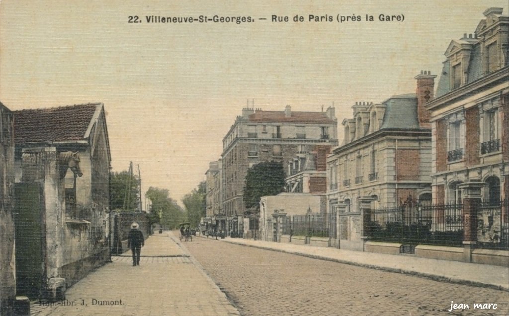 Villeneuve Saint-Georges - Rue de Paris (près la Gare).jpg