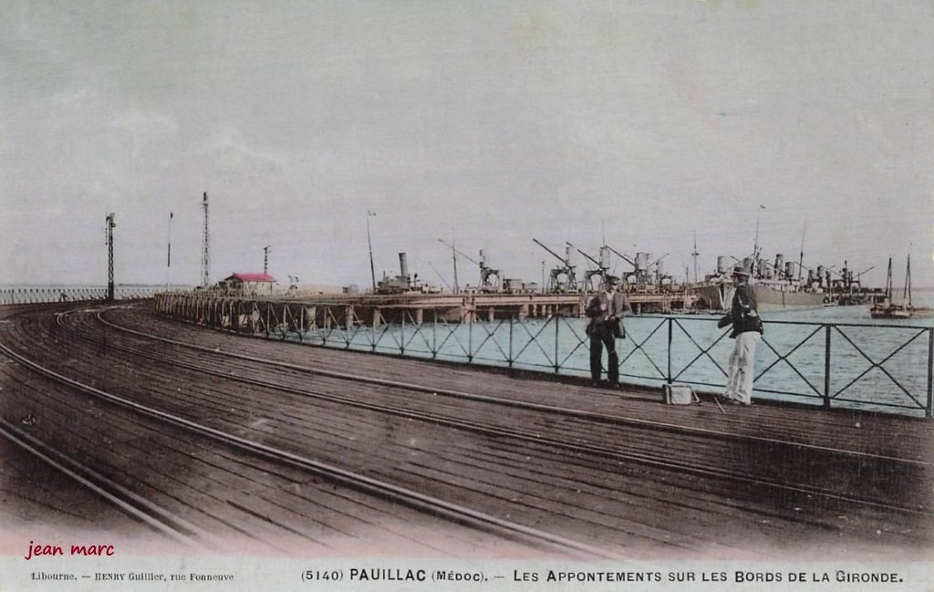 Pauillac - Les Appontements sur les Bords de la Gironde.jpg