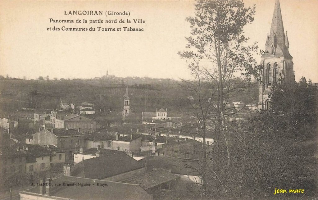 Langoiran - Panorama de la partie nord de la Ville.jpg