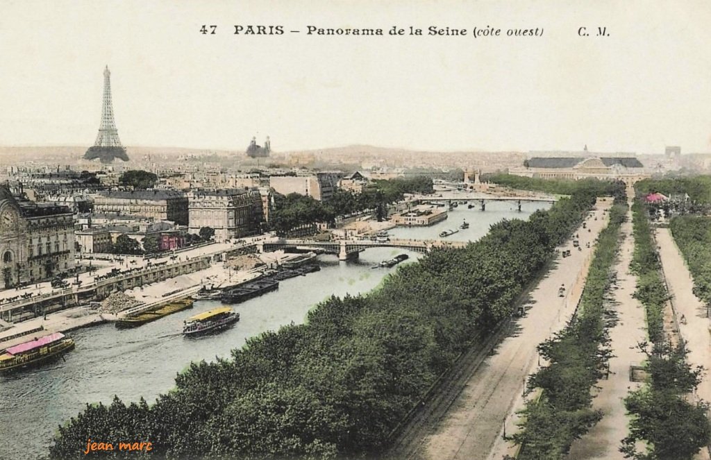 Paris - Panorama de la Seine (côté Ouest).jpg