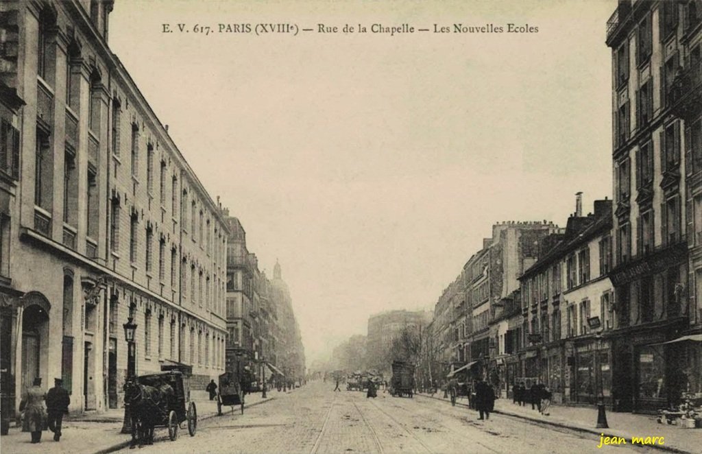 Paris XVIIIe - Rue de la Chapelle - Les Nouvelles Écoles.jpg