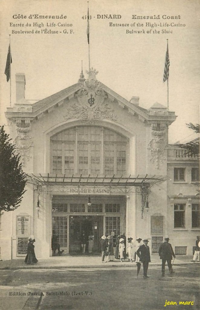 Dinard – Entrée du High Life Casino – Boulevard de l’Écluse.jpg