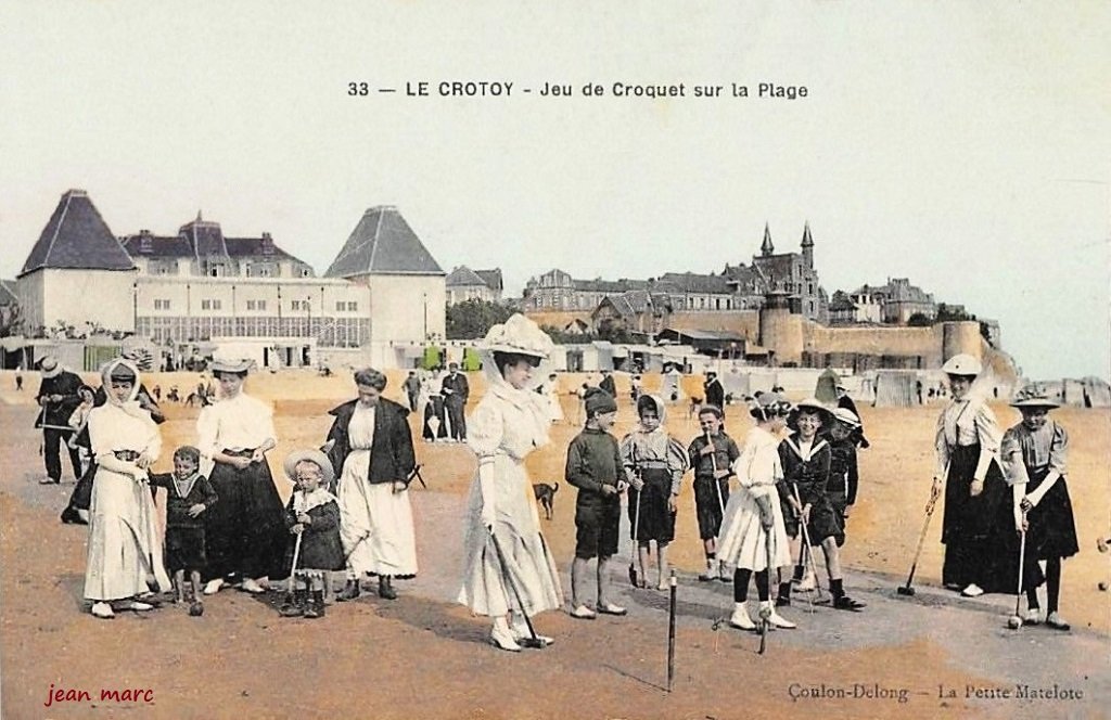 Le Crotoy - Jeu de Croquet sur la Plage.jpg