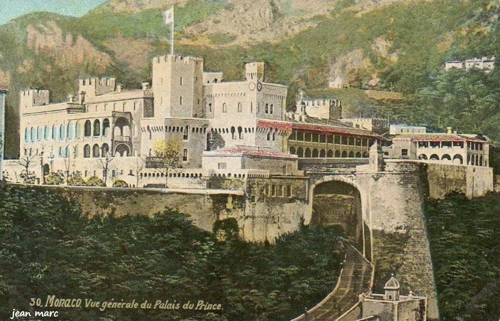 Monaco - Vue générale du Palais du Prince.jpg