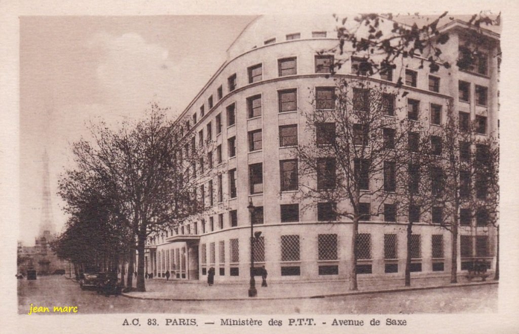 Paris - Ministère des P.T.T. - Avenue de Saxe.jpg