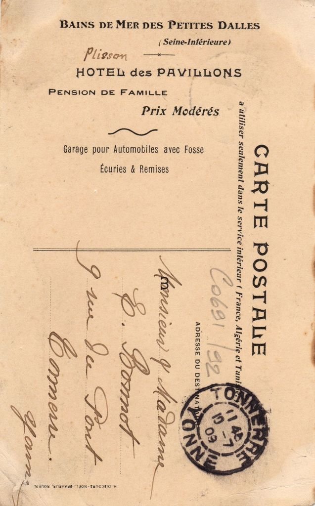 76 - LES PETITES DALLES - Hôtel des Pavillons - ENP - recto -  28-12-25.jpg