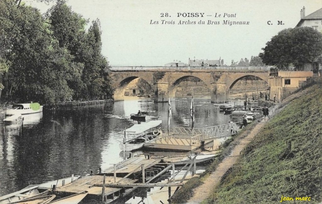 Poissy - Le Pont - Les Trois Arches du Bras Migneaux.jpg