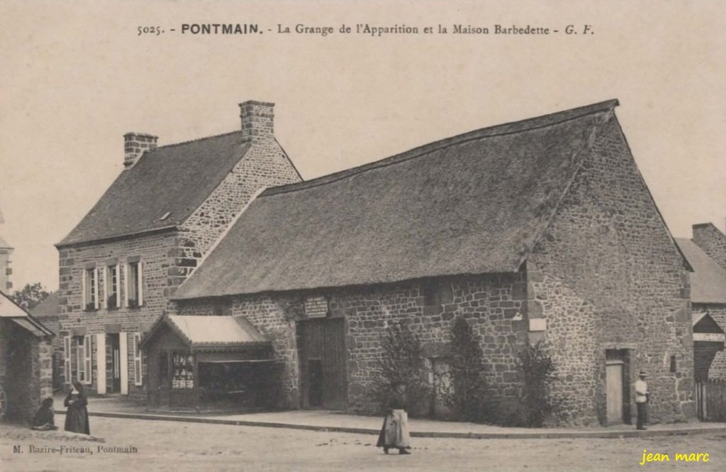 Pontmain – La Grange de l’apparition et la Maison Barbedette 5025 GF.jpg