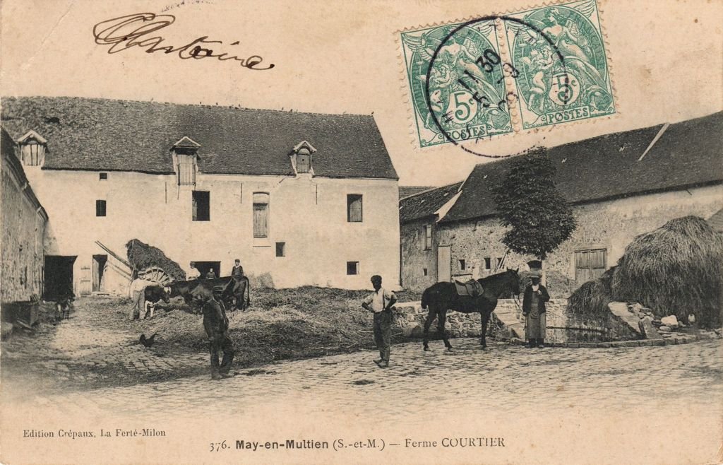 77 - MAY-EN-MULTIEN - 376 - Ferme COURTIER - Edition Crépaux - La Ferté-Milon - 28-12-25.jpg