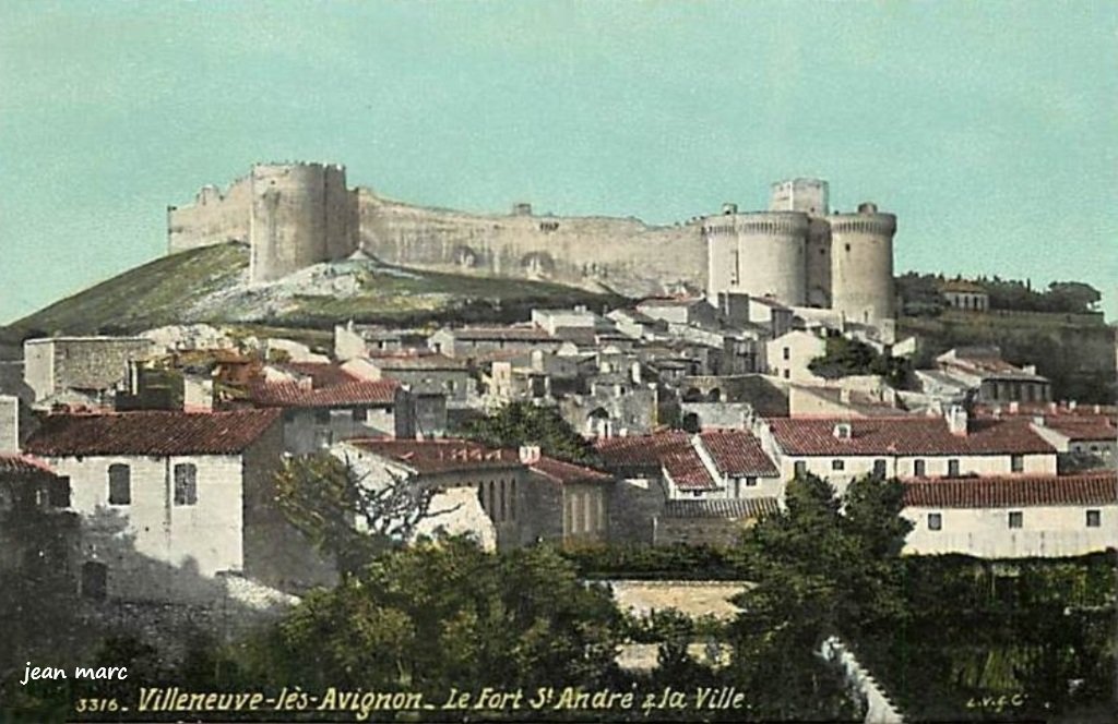 Villeneuve-lès-Avignon - Le Fort Saint-André et la Ville.jpg