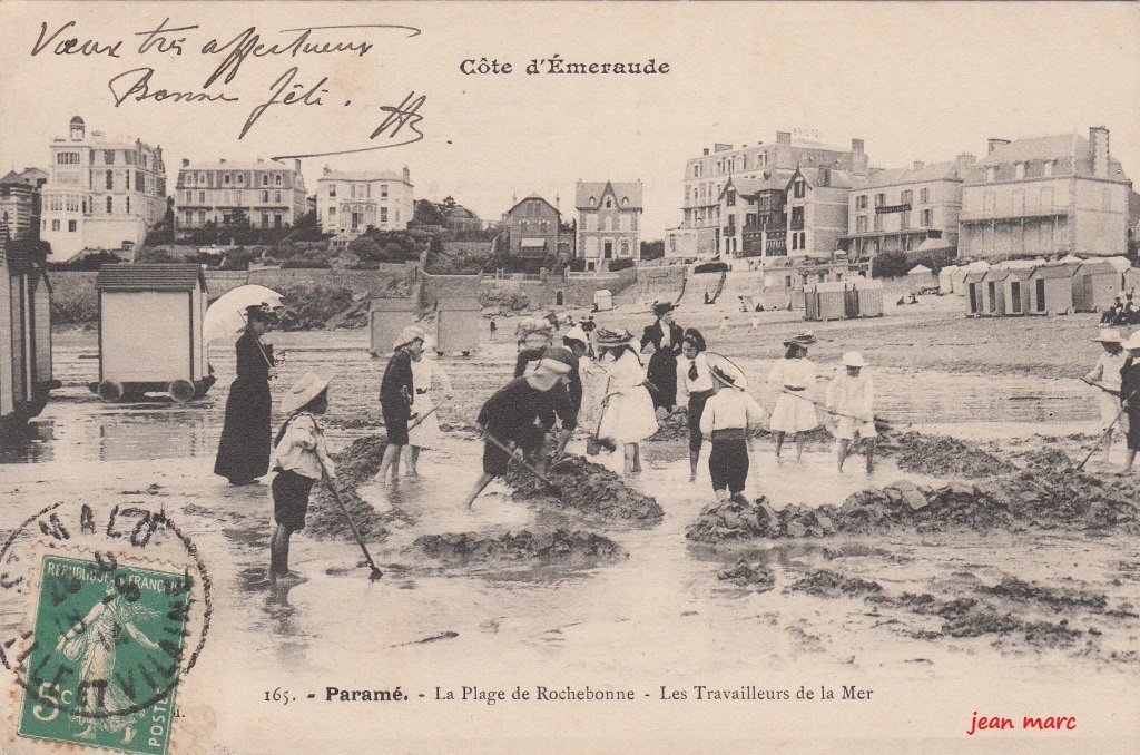 Paramé - La Plage de Rochebonne - Les Travailleurs de la mer.jpg