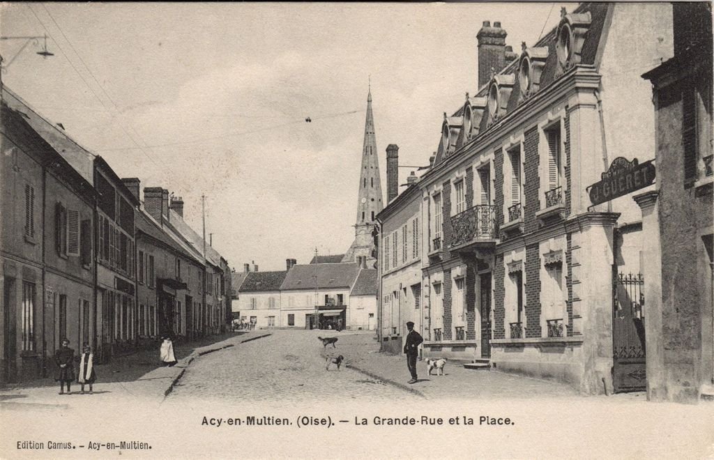 60 - ACY-EN-MULTIEN - La Grande-Rue et la Place - Edition Camus - 10-01-26.jpg