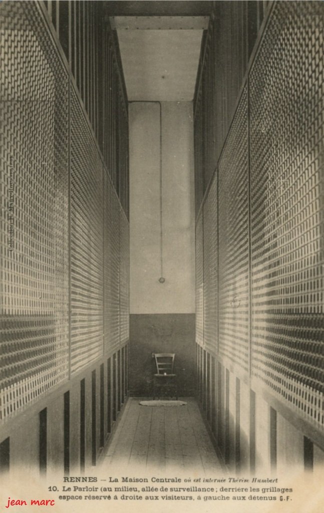 Rennes - La Maison Centrale où est internée Thérèse Humbert – 10 Le Parloir.jpg