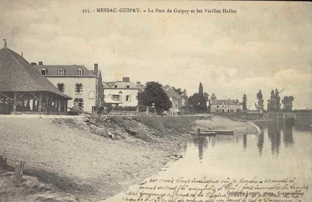 435 - Messac-Guipry - Le Port de Guipry et les Vieilles halles.jpg