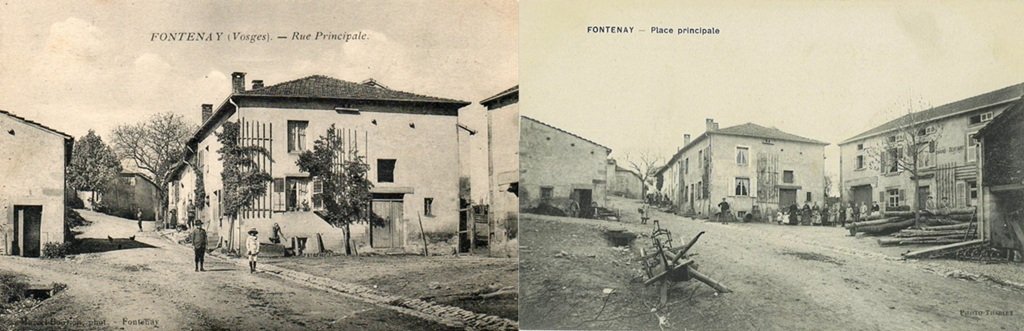 Fontenay (Vosges) - Café Richard Rue de l'église place principale.jpg