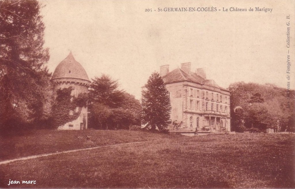 Saint-Germain-en-Coglès - Le Château de Marigny.jpg