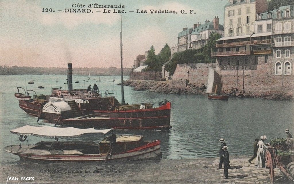Dinard - Le Lac (sic pour Bac), les Vedettes.jpg