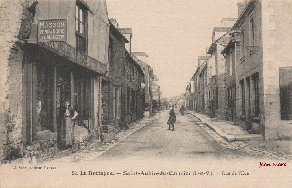 Saint-Aubin-du-Cormier - Rue de l'écu.jpg