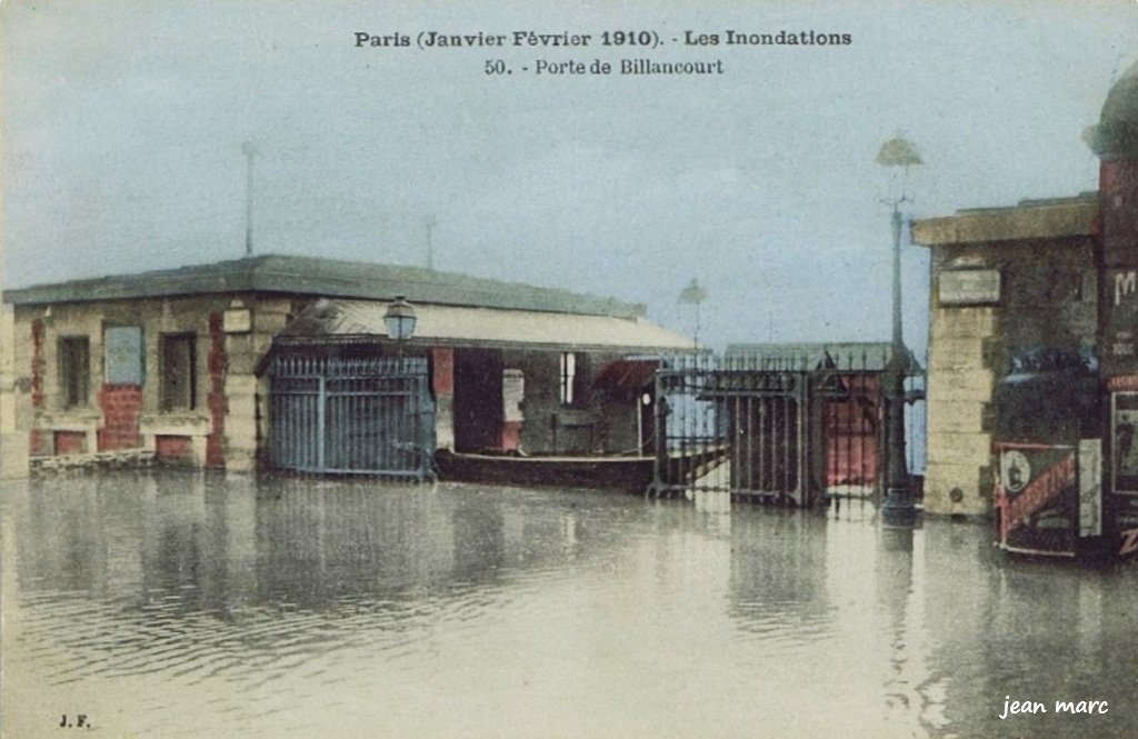 Paris XVIe - Les Inondations (Janvier Février 1910) - Porte de Billancourt.jpg