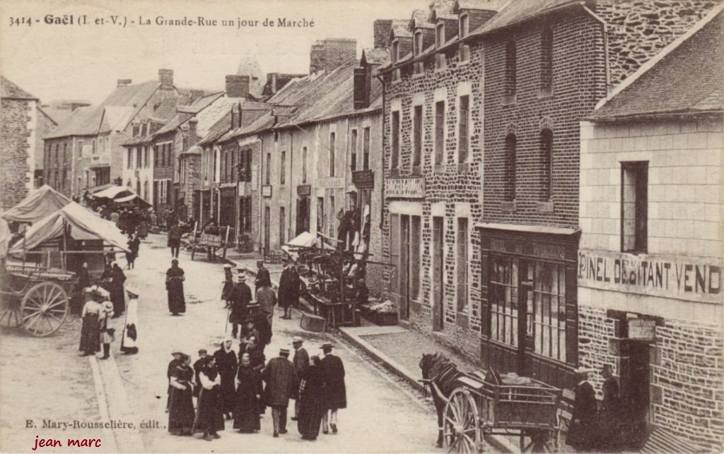 Gaël - La Grande-Rue un jour de marché.jpg