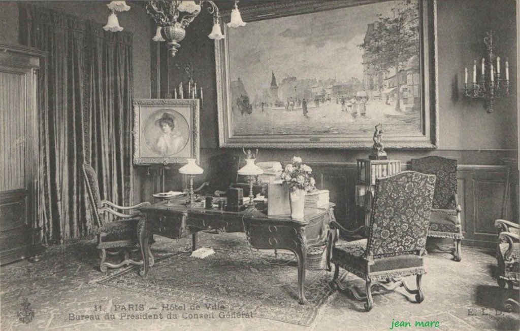 Paris - Hôtel de Ville - Bureau du Directeur du Conseil Général.jpg
