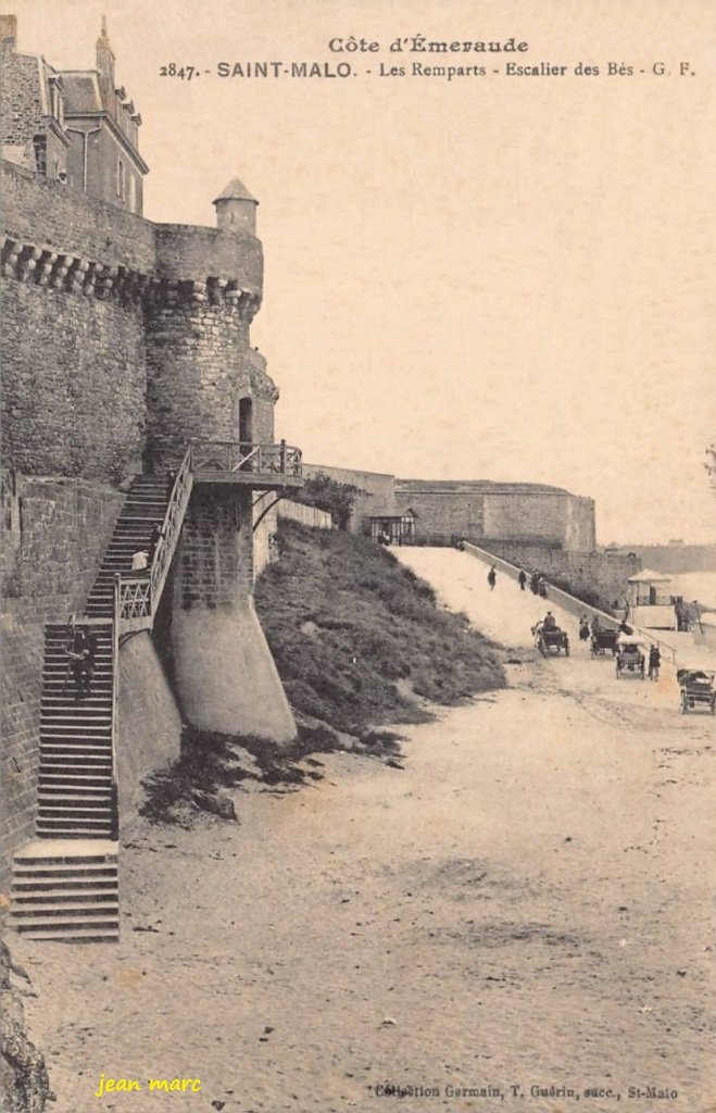 Saint-Malo - Les Remparts - Escalier des Bés.jpg