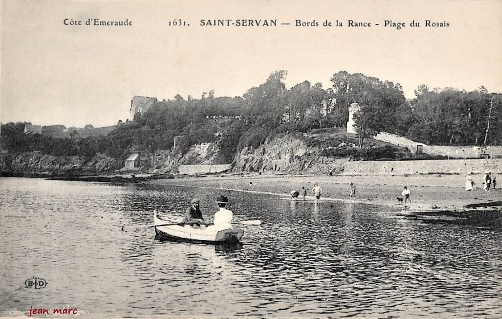 Saint-Servan - Plage du Rosais - Bords de la Rance.jpg