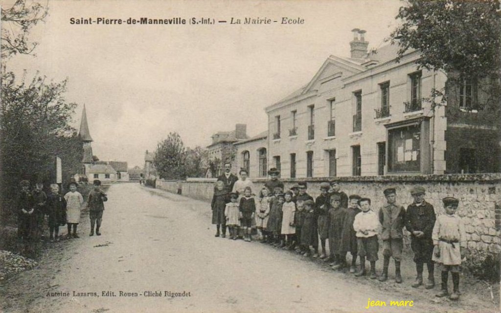 Saint-Pierre-de-Manneville - La Mairie - École.jpg